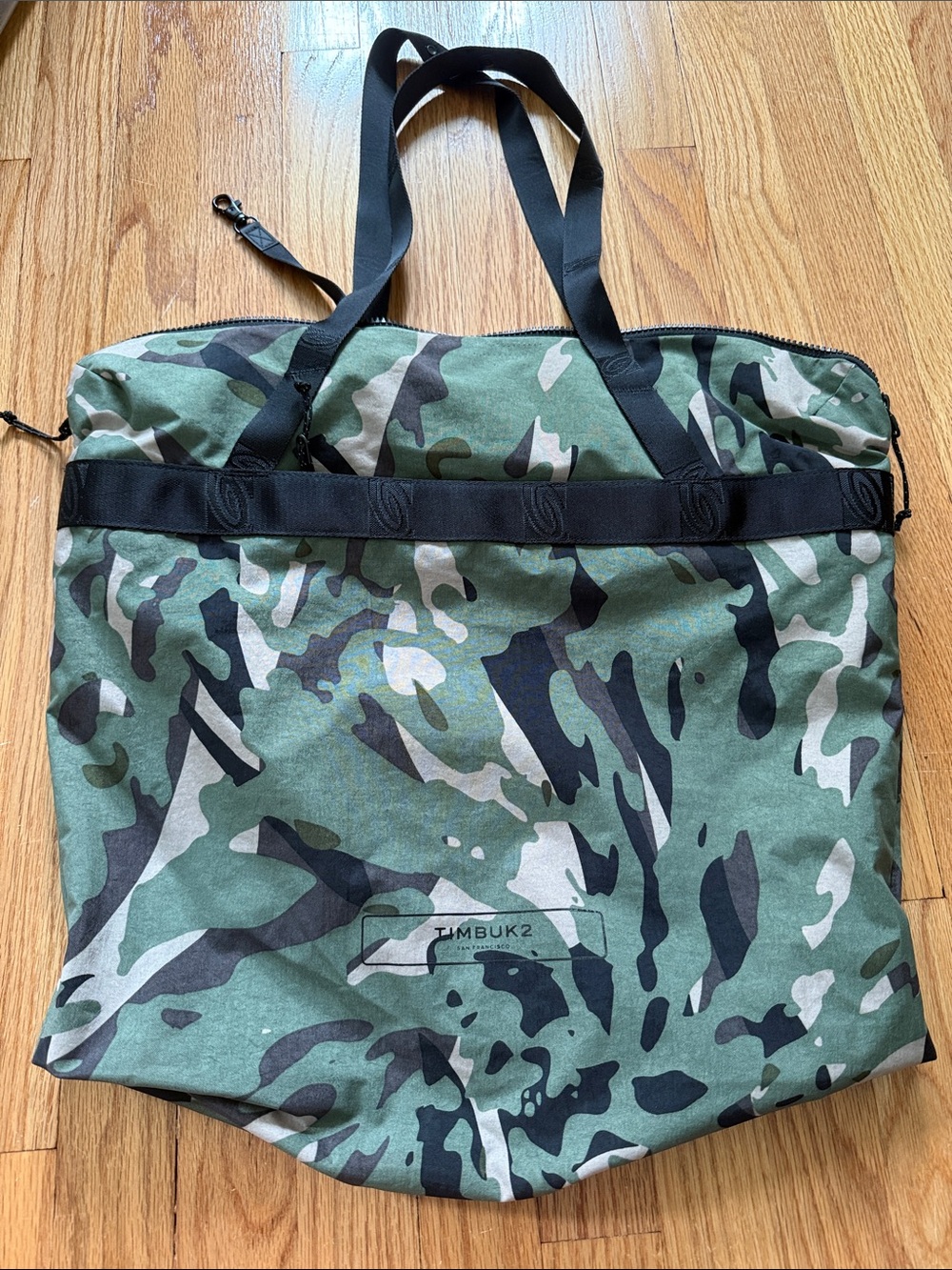 Timbuk2 Packable Tote Bag Camo Print NWOT Travel Gym Weekender Carry-On